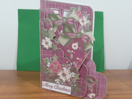 Warm Wishes Scalloped Pocket Card Mini Kit #2 by Diane Carbis