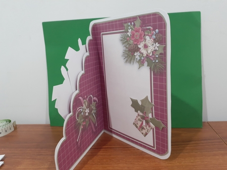 Warm Wishes Scalloped Pocket Card Mini Kit #2 by Diane Carbis