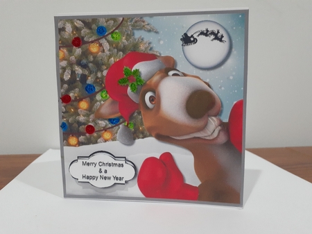 Christmas Reindeer by Diane Carbis