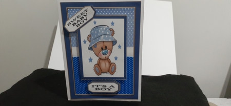 BABY BOY BEAR by Diane Carbis