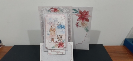 Tales of Winter 1 - Upright Z-fold Card Mini Kit by Diane Carbis