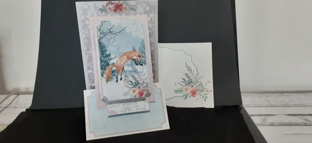 Tales of Winter 4 - Upright Z-fold Card Mini Kit by Diane Carbis