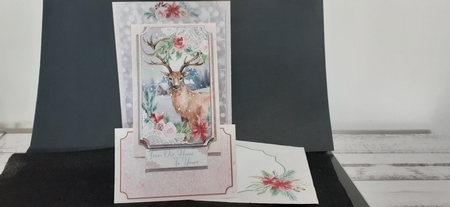Tales of Winter 5 - Upright Z-fold Card Mini Kit by Diane Carbis