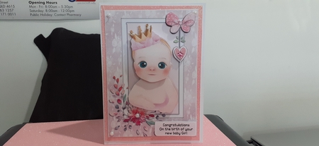 New Baby Girl by Diane Carbis