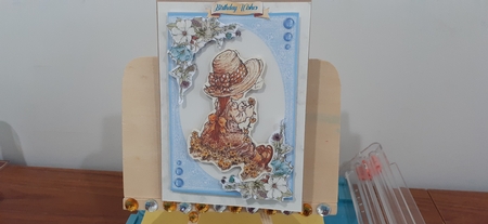 A5, Little Flower Girl by Diane Carbis