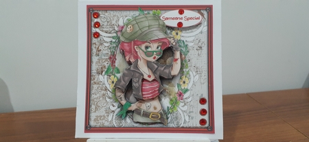 7x7 Mini Kit, The Teenage Rebel by Diane Carbis