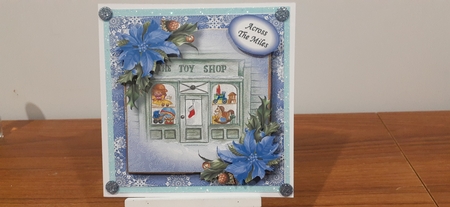 Vintage Christmas Toy Shop 4 by Diane Carbis