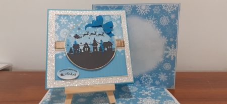 Silhouette Christmas 9 by Diane Carbis