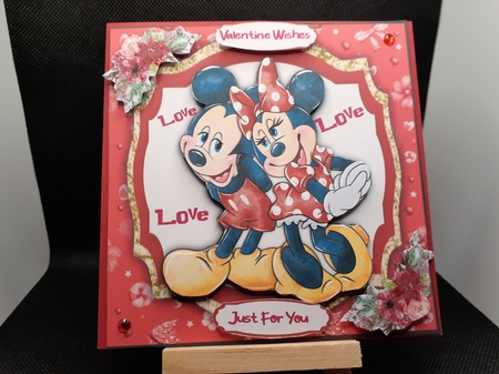 7x7 Mini Kit, Valentine Wishes by Diane Carbis