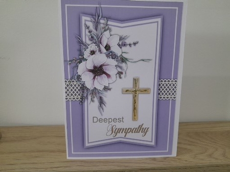 Sympathy Card and Insert 4 by Diane Carbis