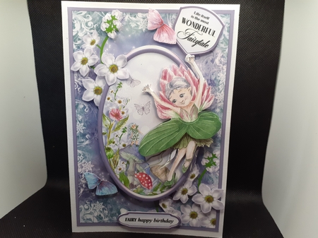 Flower Fairies Card Front Mini Kit-1 by Diane Carbis