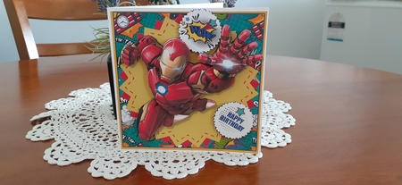 Ironman Birthday by Diane Carbis