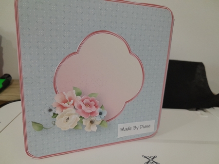 Pretty Posy - Butterfly Pendant Card Mini Kit by Diane Carbis