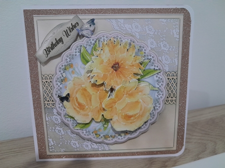 7x7 Mini Kit, Beautiful Roses of Summer by Diane Carbis