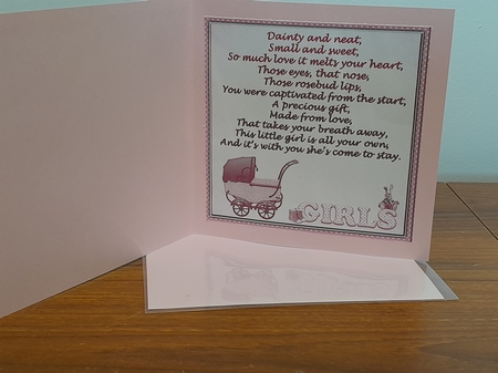 New Baby Unicorn & Roses by Diane Carbis