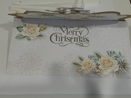 Christmas Roses Gift Voucher- 2 by Diane Carbis