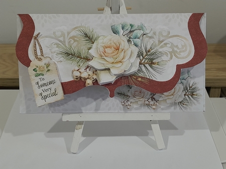 Christmas Roses Gift Voucher- 4 by Diane Carbis
