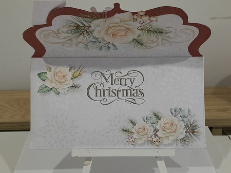 Christmas Roses Gift Voucher- 4 by Diane Carbis
