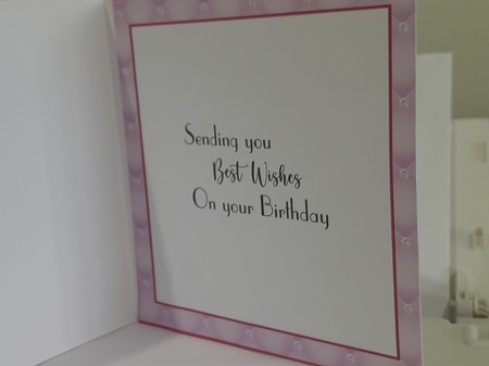 Yoga Girl Birthday Card 3 by Diane Carbis
