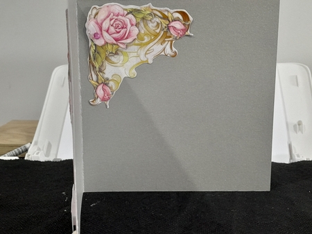 8x8 Flowers in a Boot , Pink by Diane Carbis