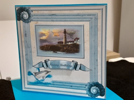 Misted Lighthouse (4) by Diane Carbis