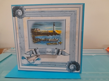 Misted Lighthouse (5) by Diane Carbis