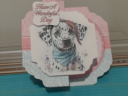 Cute Dalmatian Fold Back Mini Kit *Bow Is Optional*       Includes 5 Toppers & Matching Tags by Diane Carbis
