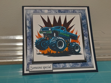 SC Monster truck by Diane Carbis