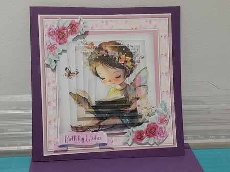 8x8 Mini kit, Gorgeous Fairy and Magic Book by Diane Carbis