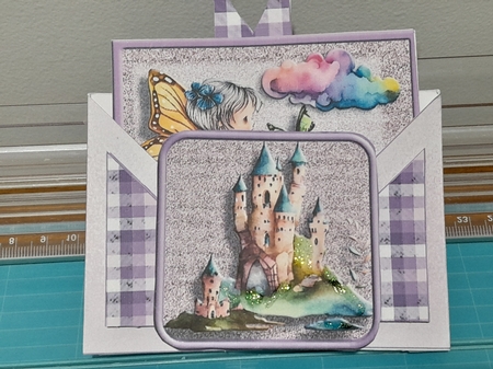 Fairy Magic Birthday Criss Cross Card by Diane Carbis
