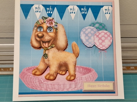 Birthday Pup by Diane Carbis