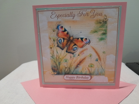 Birthday Butterfly Field 2 by Diane Carbis