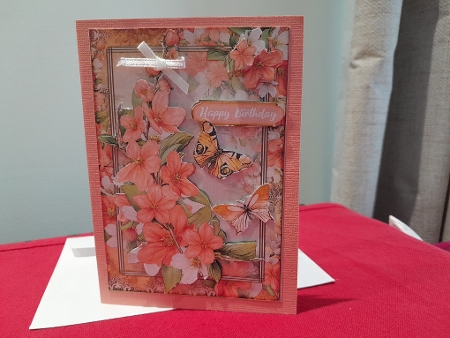Butterfly Blossom Peach by Diane Carbis