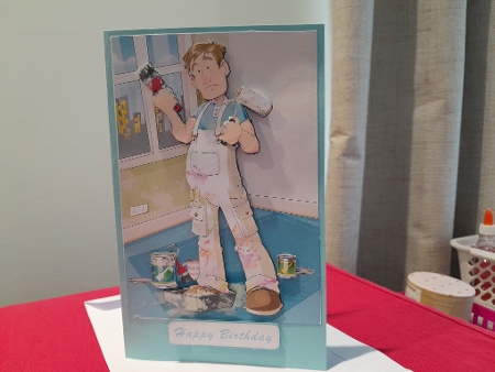Painter and Decorator Dude 2 by Diane Carbis