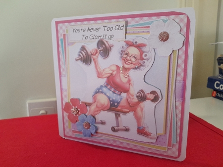 Still Got it 7 6x6 by Diane Carbis