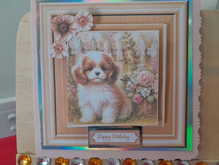 English Spaniel Puppy 6 x 6 Multi-Purpose Mini Kit by Diane Carbis