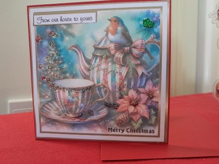 teacup robin 11 by Diane Carbis