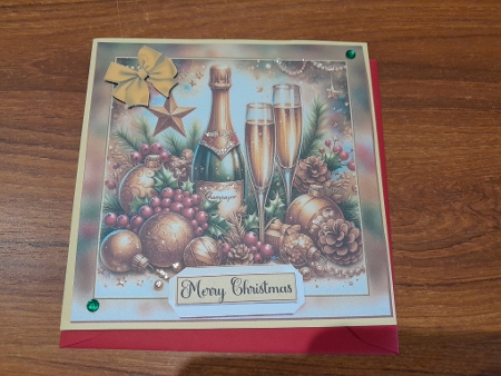 Merry Christmas Topper 02 by Diane Carbis