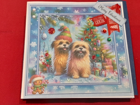 Scruffy Christmas01 Topper by Diane Carbis