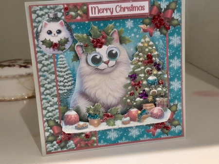 Meowy Christmas by Diane Carbis