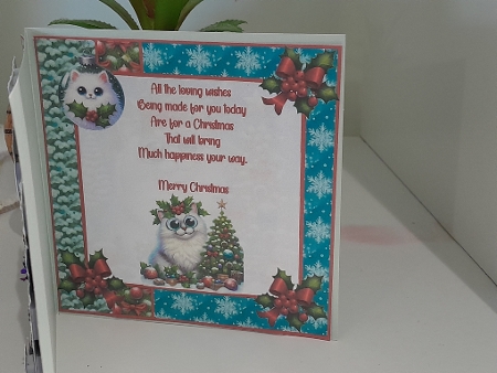 Meowy Christmas by Diane Carbis