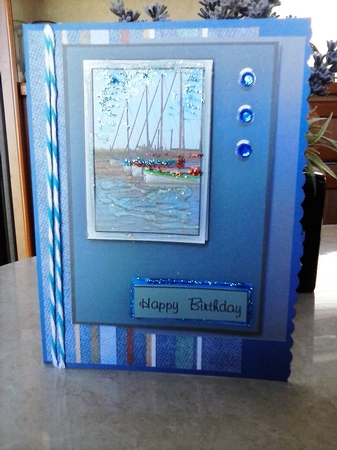 Blakeny Point Sail Boats by Diane Carbis