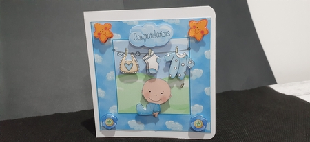 I'm Here - New Baby Boy by Diane Carbis
