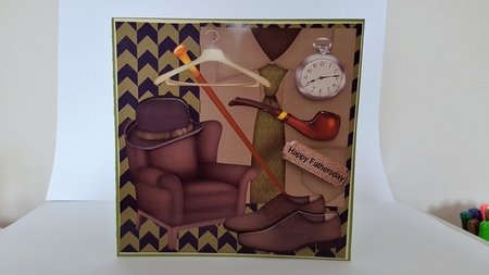 For Gentlemans Only - father & Birthday by Diane Carbis