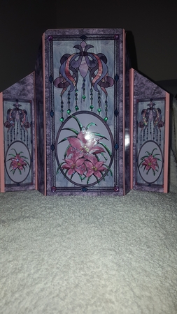 Lilies & Butterflies Theatre Fold by Diane Carbis