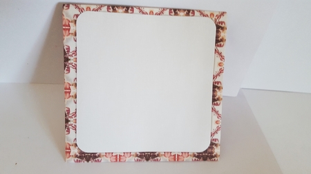 Vintage Shabby Roses 5x5 Envelope by Diane Carbis