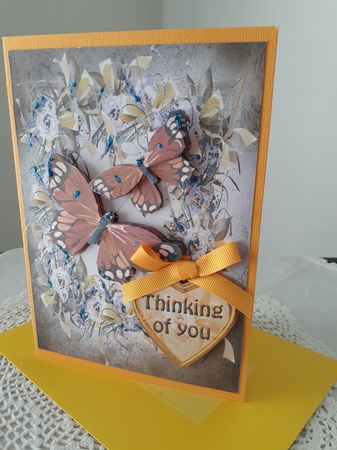 Sympathy Butterflies - Bronze by Diane Carbis