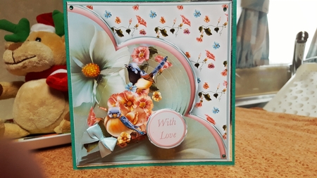 Two Little Birds Teardrop Pyramid Card Mini Kit by Diane Carbis