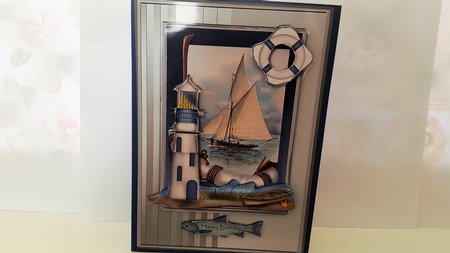 Classic Male Card Nautic by Diane Carbis