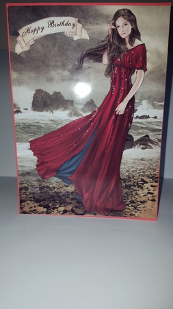 Lady Guinevere (red) Insert by Diane Carbis